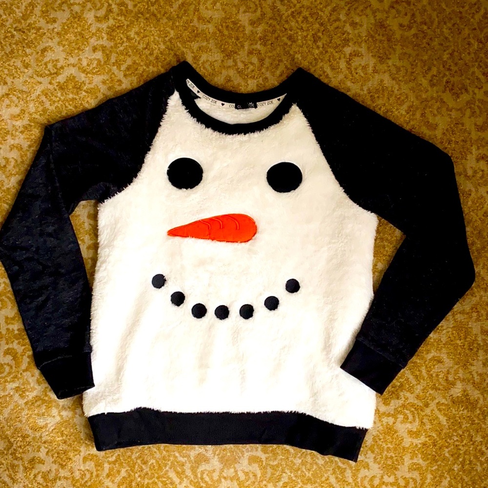 Cozy Zoe Snow Man Top
